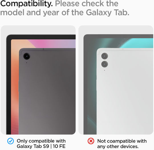Spigen Rugged Armor Pro Флип капак Устойчив Черен (SAMSUNG GALAXY TAB S10 FE 10.9) ACS09380