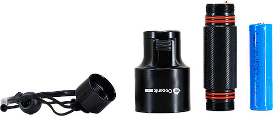 Oceanic Zippo Diving Safety Light LED with Brightness 1200lm OC.30ZIPPO10