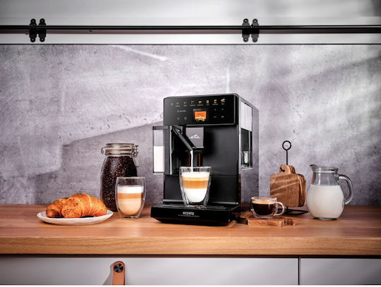 ETA Automatic Espresso Machine 1400W Pressure 19bar for Cappuccino with Grinder Brown ETA918090000