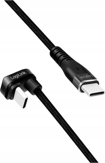 LogiLink USB 2.0 Cable USB-C male - USB-C Μαύρο 2m CU0191