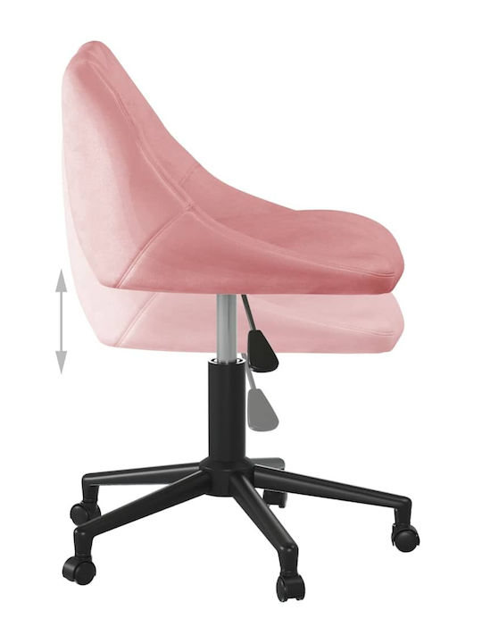 vidaXL vidaXL Office Chair with Adjustable Pink Arms
