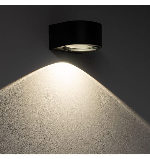 Nowodvorski Wall-Mounted Outdoor Ceiling Lamp LED IP54 5W with Warm White Light 6x10x9.5cm