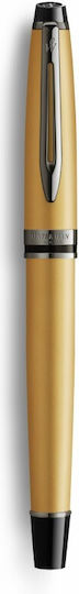 Waterman Expert Metallic Gold Lacquer Fountain Pen Special Edition 3026981192586 Fine Nib