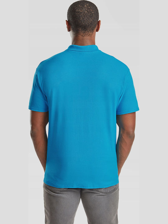 Fruit of the Loom Polo Bluse Blau