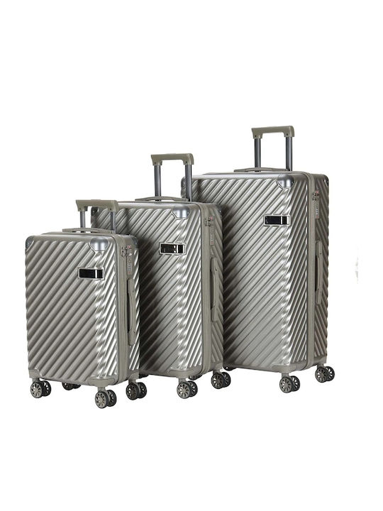 Kourk Large Hard Travel Suitcase with 4 Wheels Height 72cm