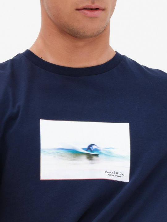 T-shirt Navy Μπλε