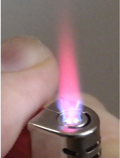 Atomic Windproof Plasma Flame Lighter Multicolour 50 Pieces