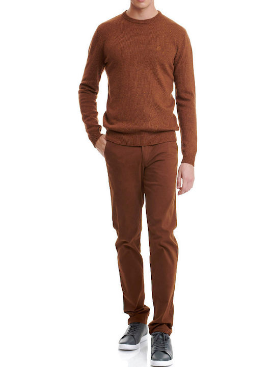 Langarm-Pullover Brown