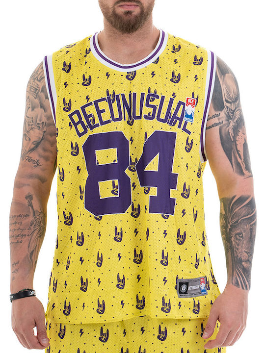 This Bee Is Always High Tricou Sport Galben