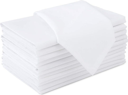 Set 10 Șervețete de Chelner 100% Bumbac Ranforce Pakistan Dimensiune 55x55 Cm