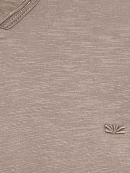 Short Sleeve Blouse Tobacco