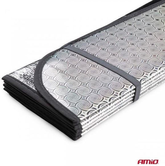 AMiO Internal Car Windshield Sunshade with Suction Cup 145x70cm