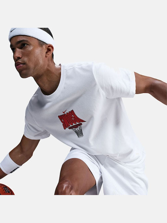 Dri-Fit Спортна тениска Бял