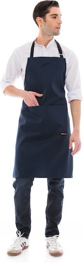IdealPress Ποδιά Σερβιτόρου Navy Μπλε