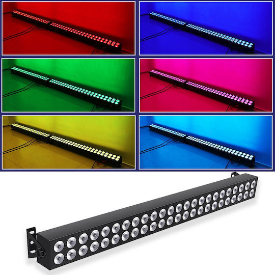 Light4me Προβολέας Beam LED Μπλε / Κόκκινο / Πράσινο / Amber / Πορτοκαλί