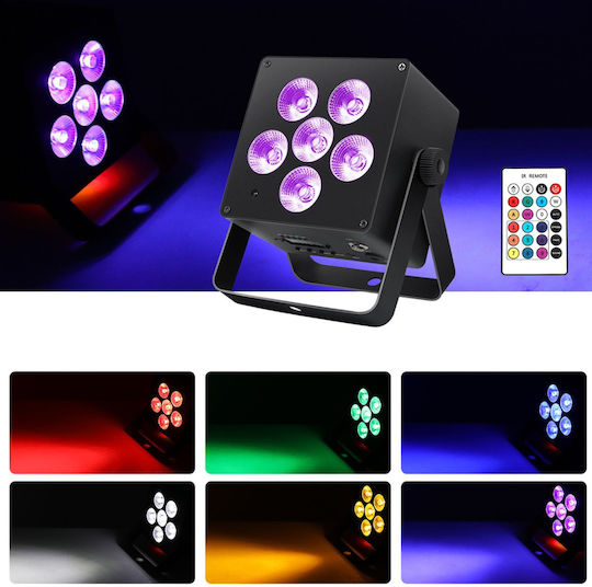 Light4me Light Mod LED ПАР RGBWA / Червен / Червено / Зелен / Амбър / UV
