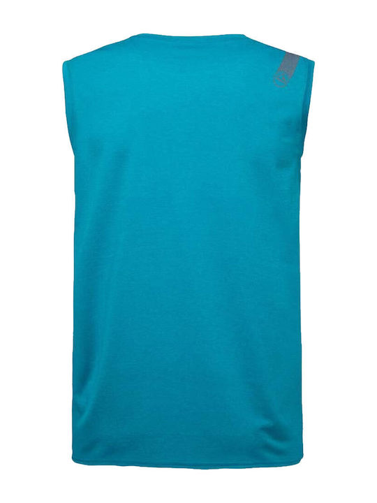 Tracer Sportliches T-Shirt Tropic Blue