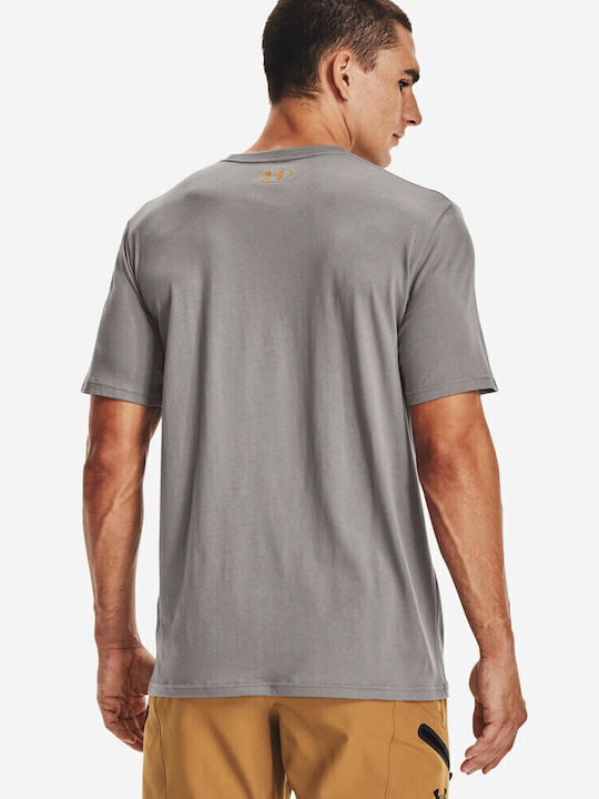 Team Issue Wordmark Athletic T-shirt Concrete / Omega Orange