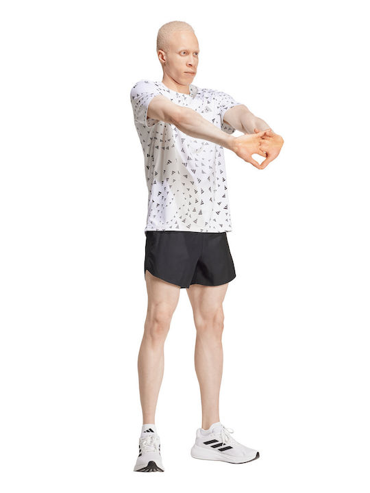 Brand Love Aeroready Спортна тениска Бял