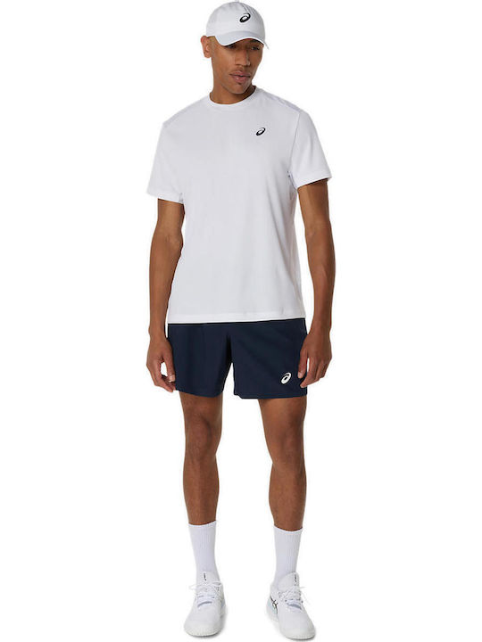ASICS Court 2041A339-100 Ανδρική Μπλούζα Λευκή