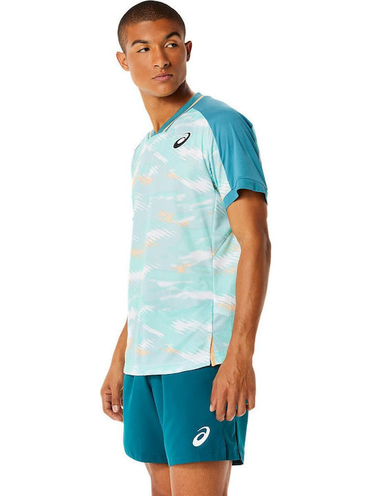 ASICS Match Graphic SS 2041A228-302 Мъжка Синя Блуза