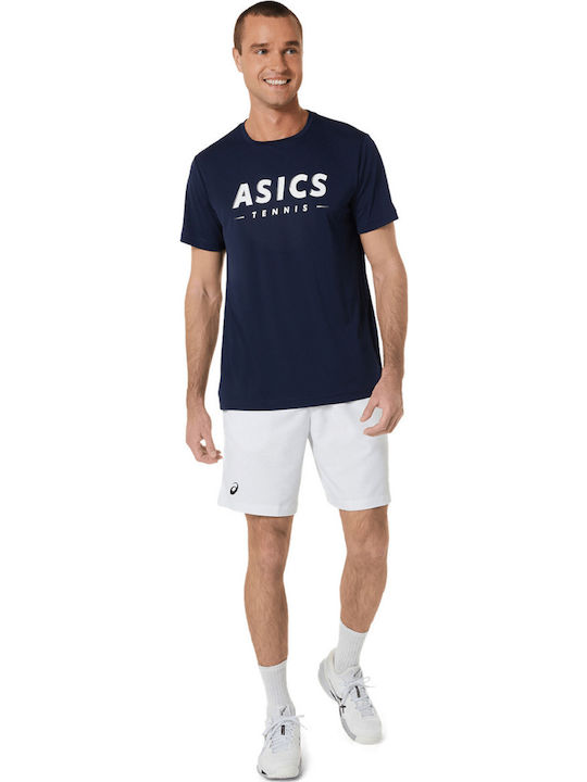 ASICS 2041A259-400 Men's Blue Tennis Shirt