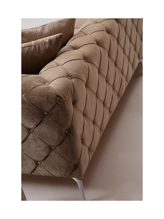 Como Four Seater Couch Cream 344x90x72 cm