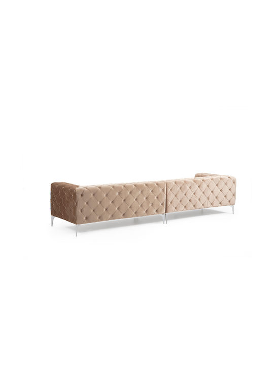 Como Four Seater Couch Cream 344x90x72 cm