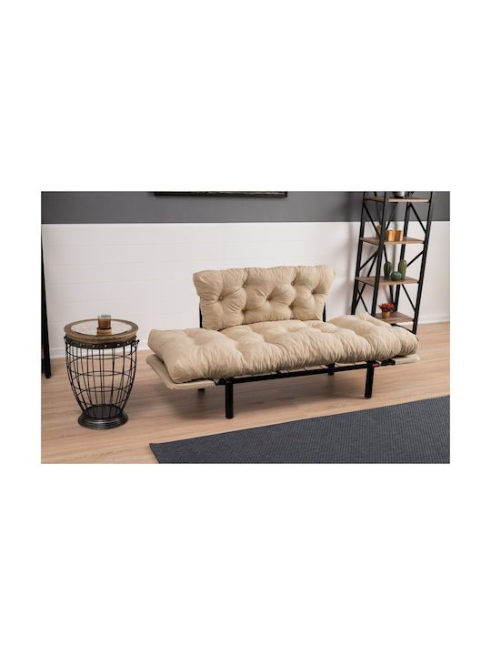Διθέσιος Καναπές Cream 190x70x85εκ.