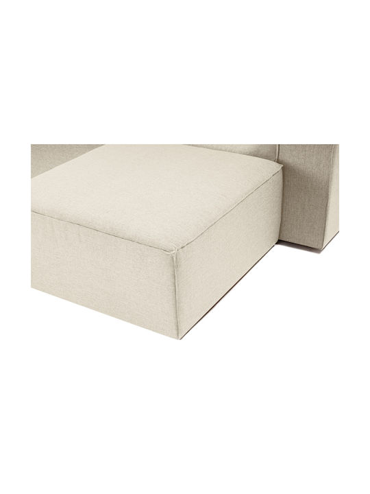 Fora Ecke Sofa Ecru 296x185x66cm