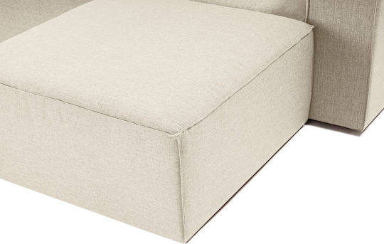 Fora Corner Couch Ecru 296x185x66 cm