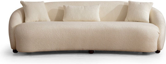 Napoli Three-Seater Couch Cream 230x94x75 cm