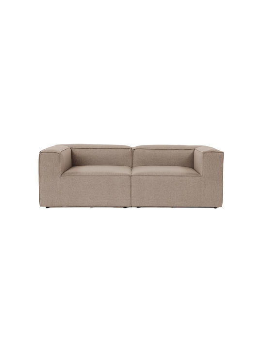 Fora Doppelsitzer Sofa Braun 248x66x105cm
