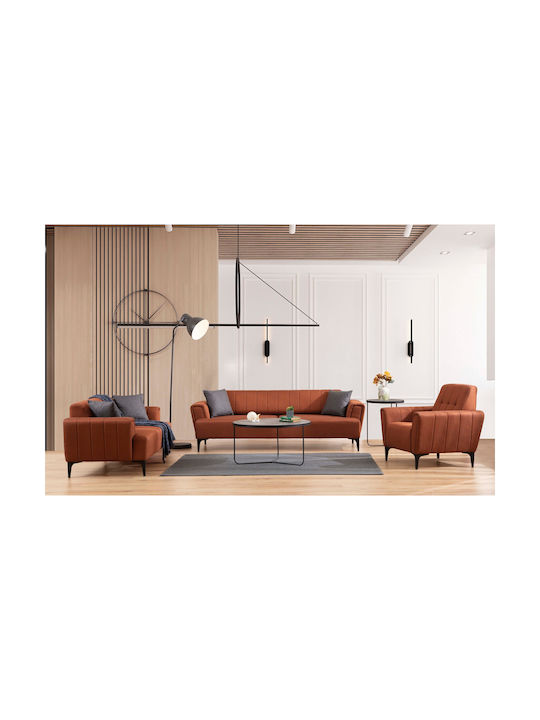 Hamlet Dreisitzer Sofa Sofa Tile Red 230x95x77cm