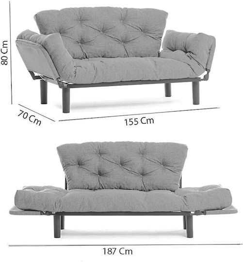 Nitta Διθέσιος Καναπές Κρεβάτι Multi 155x73x85εκ.