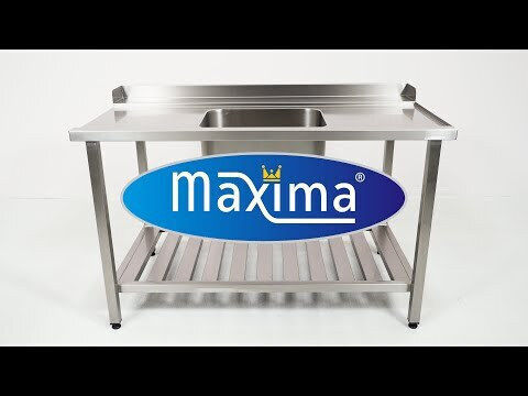 Maxima Αнглийският превод на този шаблон на Liquid език за имена на продукти в категорията "Търговски стоманени работни маси" е: Неръждаема маса