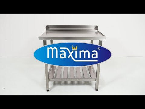 Maxima The translation of the Liquid template into German while preserving the initial syntax and HTML tags is as follows: Edelstahl-Werkbank