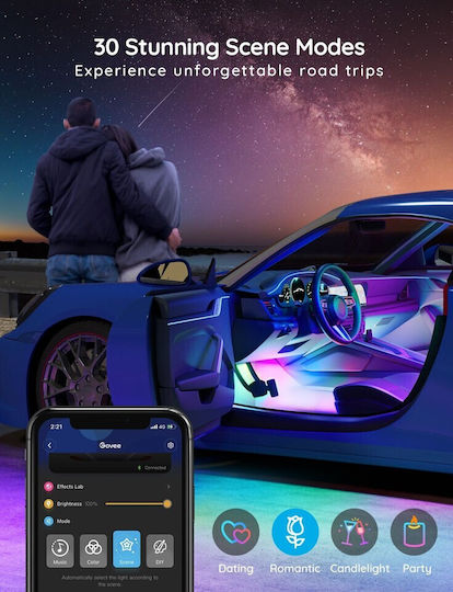 Govee Rgbic Interior Car Lights Electronics