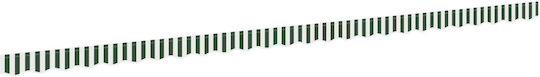 vidaXL Awning fabric Green 0.2x5.8m