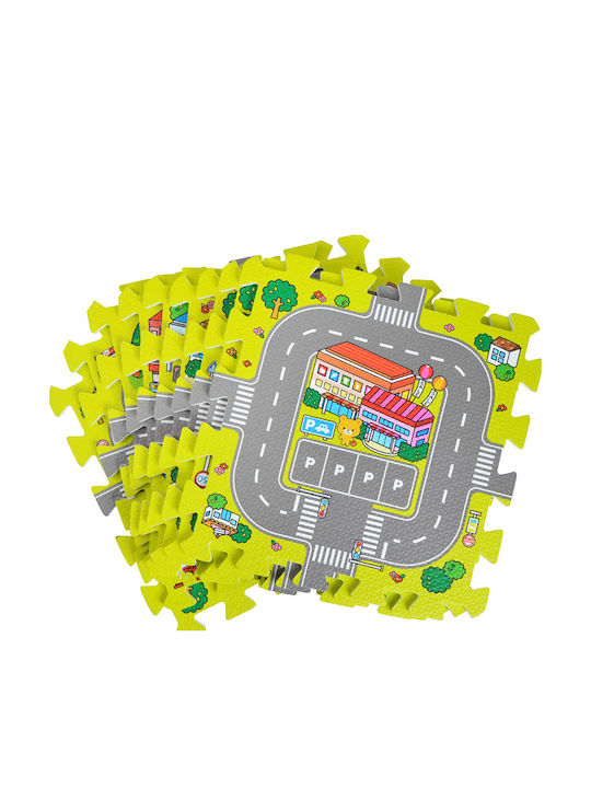 Interaktives Kinder-Bodenpuzzle mit Tieren 9 Teile