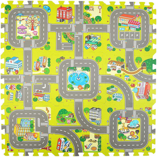 Puzzle De Podea Interactiv Cu Animăluțe 9 Piese