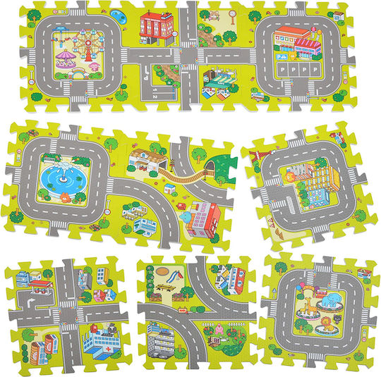 Puzzle De Podea Interactiv Cu Animăluțe 9 Piese
