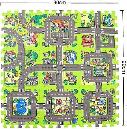 Puzzle De Podea Interactiv Cu Animăluțe 9 Piese