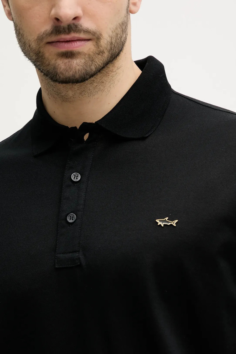 Paul & Shark Polo T-shirt Μαυρο 25411232-11G | Skroutz.gr