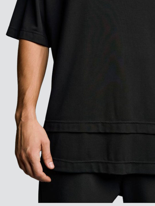 T-shirt Μαύρο