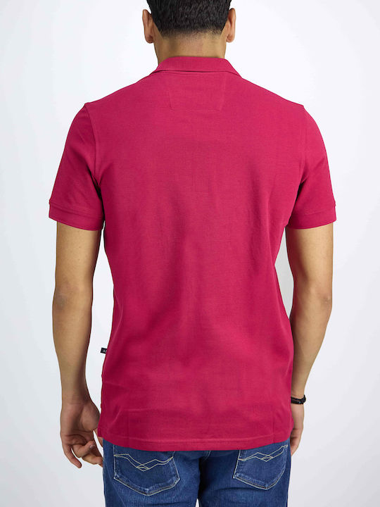 Polo Short Sleeve Blouse Fuchsia