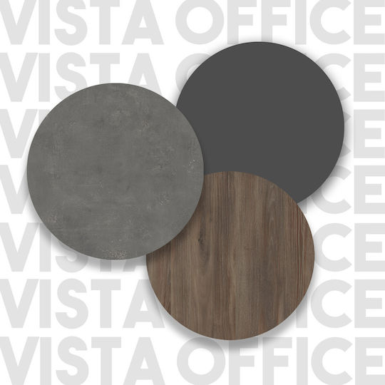 Μπουφές από Ξύλο & Μέταλλο Anthracite-brown 184x44.5x91.6cm
