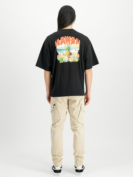 T-shirt Μαύρο