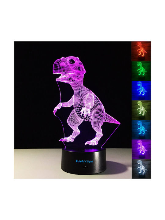LED Kinder Dekorative Lampe Mehrfarbig 22x3cm