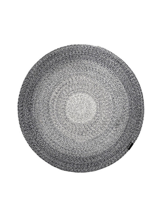 Guy Laroche Shades Rug Round Cotton Grey